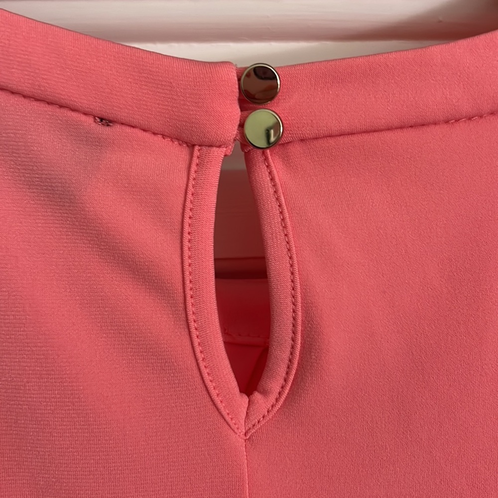 Karl Lagerfeld pink dress top, sleeveless, Size M - Picture 3 of 6